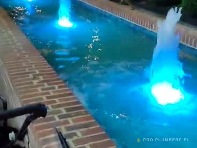 Illuminated fountain — portfolio, 2016–2018