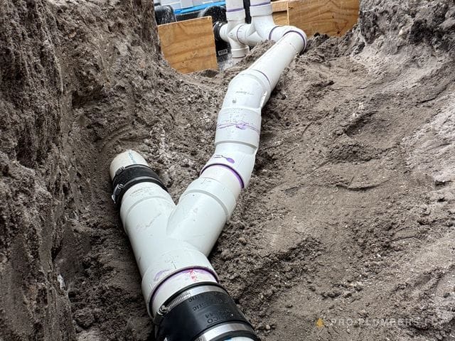 Grease line tie-in — West Palm Beach, FL