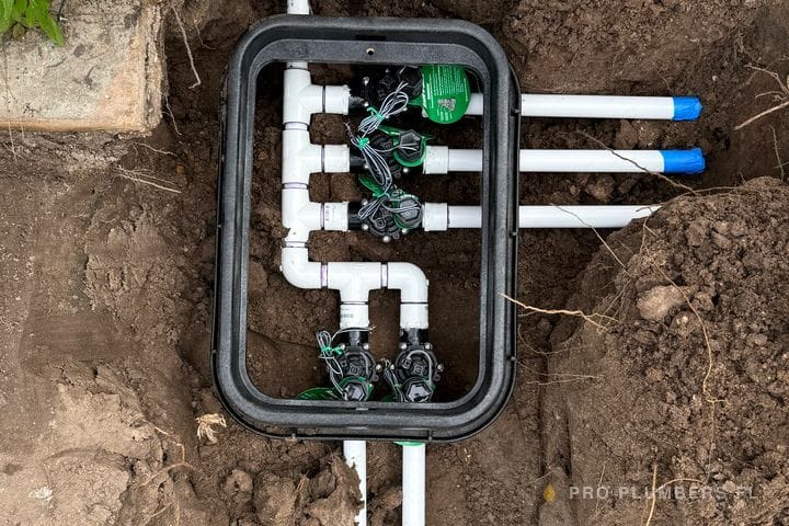 Irrigation zone valve manifold — Ruskin, FL
