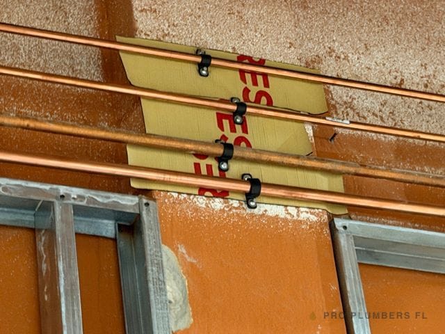 Copper supply runs — West Palm Beach, FL
