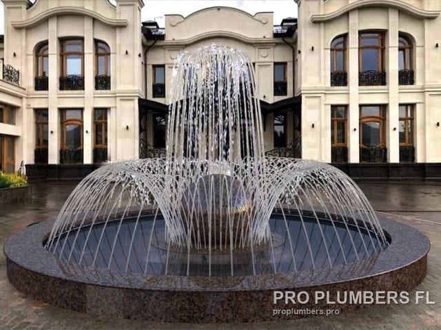 Multi-jet fountain — built abroad, portfolio