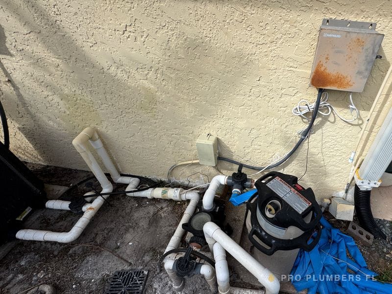 Pool equipment pad service — St. Petersburg, FL