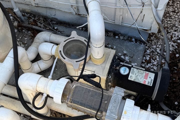 Pool pump and chlorinator replacement — Sarasota, FL