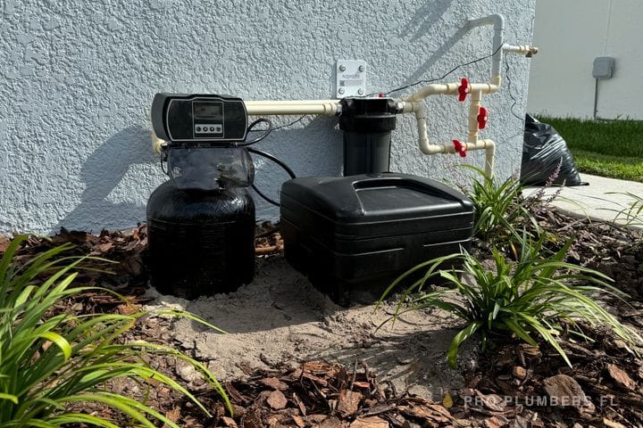 Water softener and filtration system — San Antonio, FL