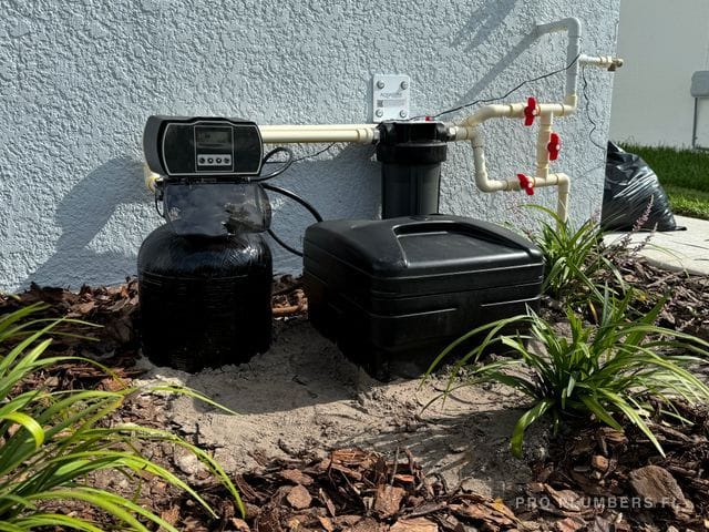 Water softener and filtration system — San Antonio, FL
