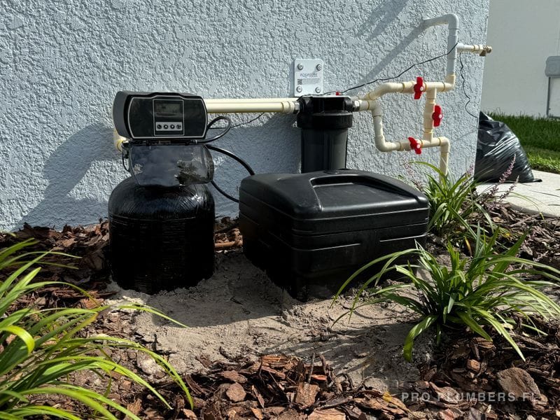Water softener and filtration system — San Antonio, FL