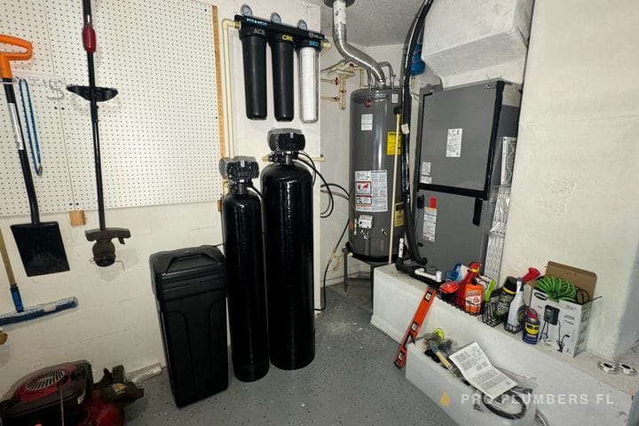 Whole-home water treatment: 3-stage filtration and softeners — Tampa, FL