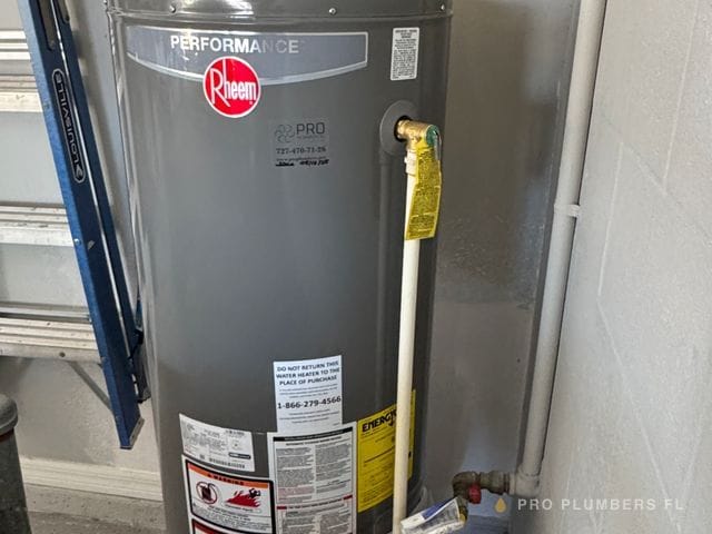 Gas water heater replacement — Riverview, FL