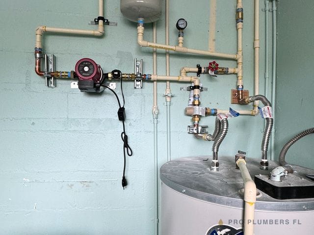 Water heater + recirculation — Pinellas Park, FL
